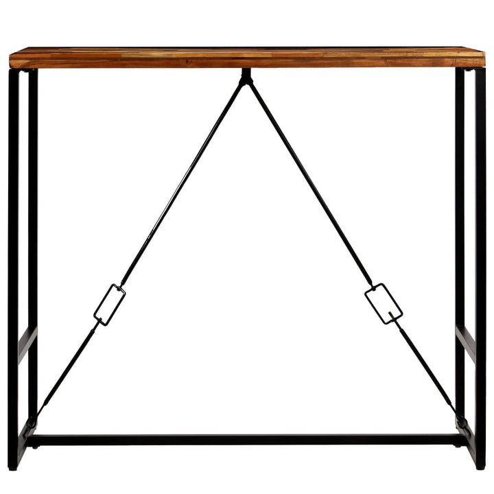 vidaXL Bar Table Pub Table Bistro Table for Dining Room Solid Reclaimed Wood-1