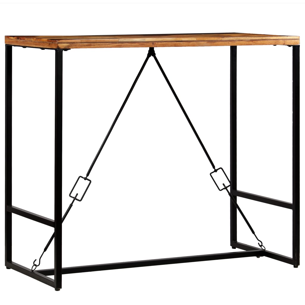 vidaXL Bar Table Pub Table Bistro Table for Dining Room Solid Reclaimed Wood-18