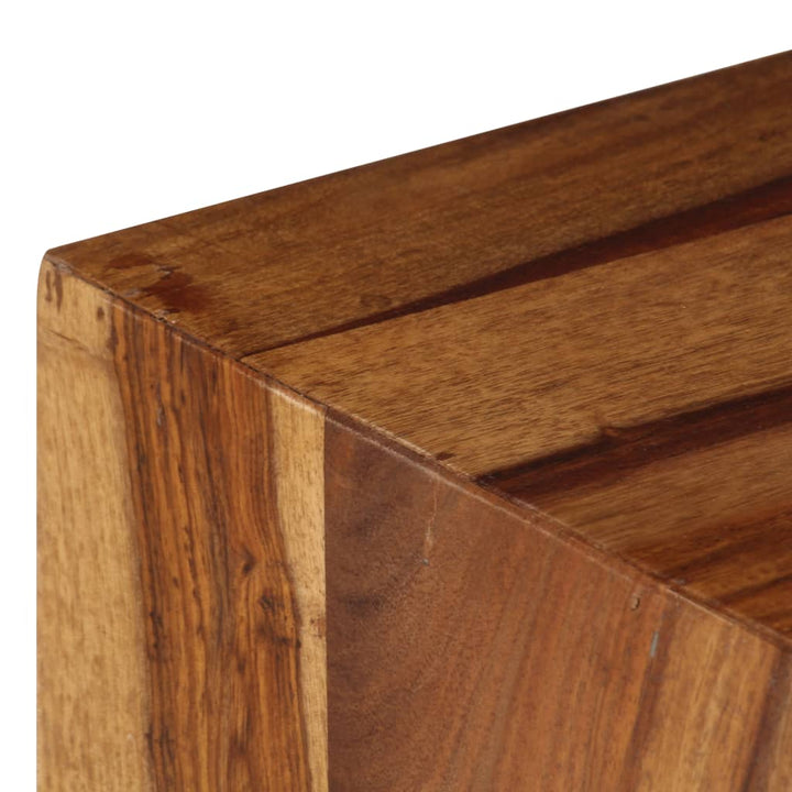 vidaXL Bedside Table Solid Sheesham Wood 15.7"x11.8"x13.8"-6