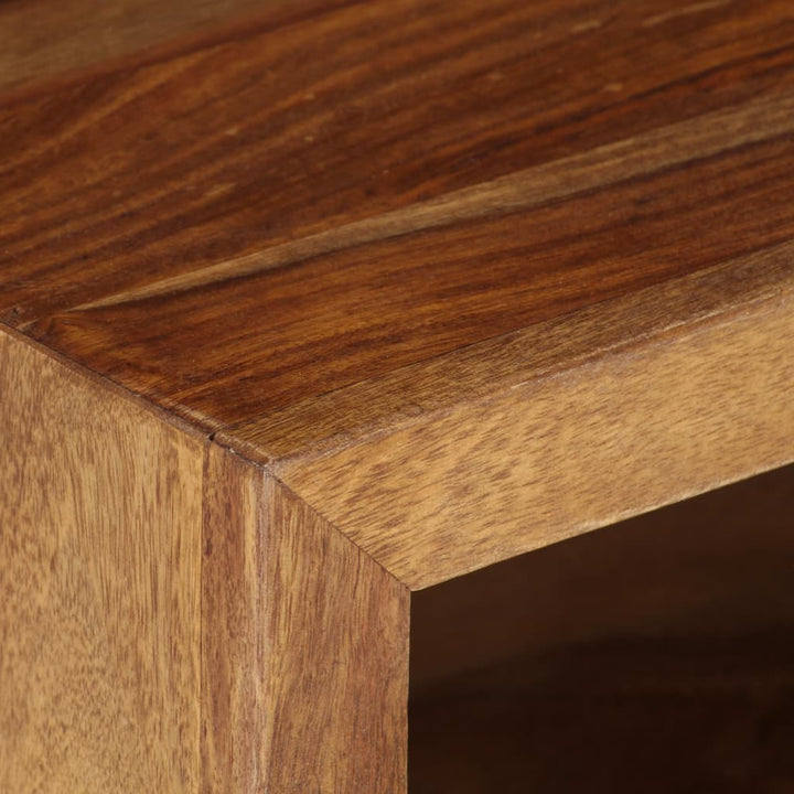vidaXL Bedside Table Solid Sheesham Wood 15.7"x11.8"x13.8"-7