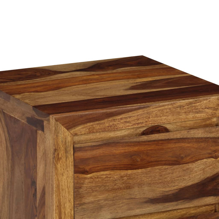 vidaXL Writing Table Solid Sheesham Wood 43.3"x21.7"x29.9"-5