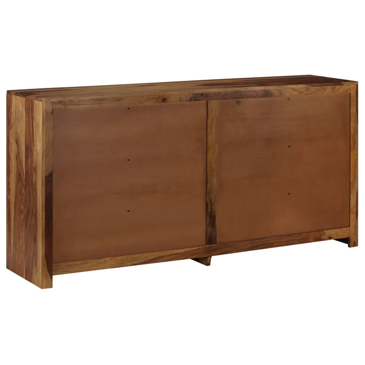 vidaXL Drawer Cabinet Solid Sheesham Wood 63"x15.7"x31.5"-2