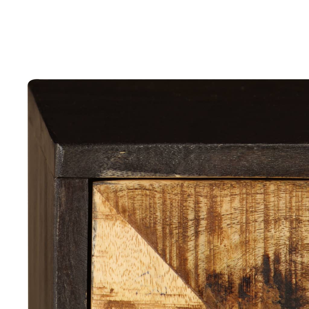 vidaXL Sideboard Solid Mango Wood 33.5"x11.8"x29.5"-2