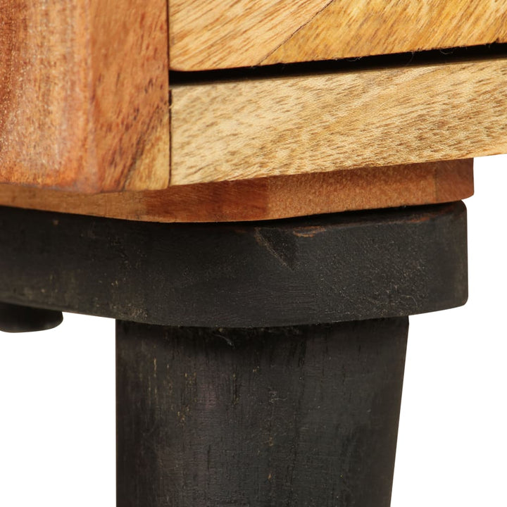 vidaXL Sideboard Solid Mango Wood 33.5"x11.8"x29.5"-5