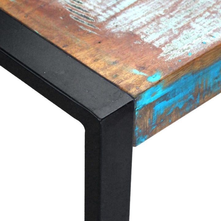 vidaXL Three Piece Nesting Tables Solid Reclaimed Wood-7