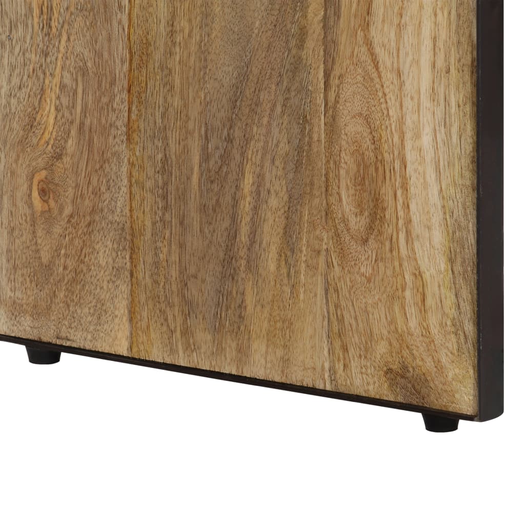vidaXL Sideboard 47.2"x11.8"x29.5" Solid Mango Wood-7