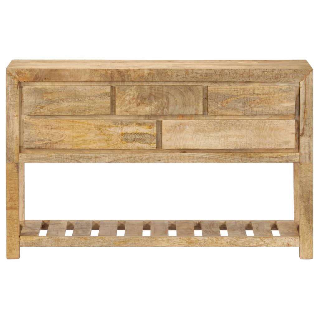 vidaXL Sideboard 47.2"x11.8"x29.5" Solid Mango Wood-2