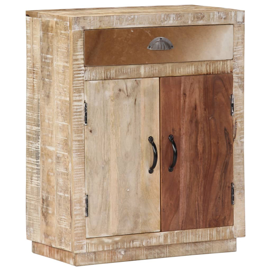 vidaXL Sideboard Buffet Storage Side Cabinet for Living Room Solid Wood Mango-0