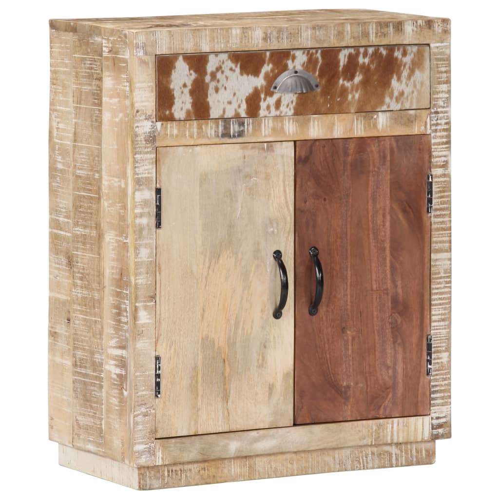 vidaXL Sideboard Buffet Storage Side Cabinet for Living Room Solid Wood Mango-9