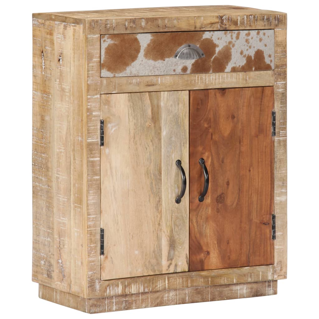 vidaXL Sideboard Buffet Storage Side Cabinet for Living Room Solid Wood Mango-10