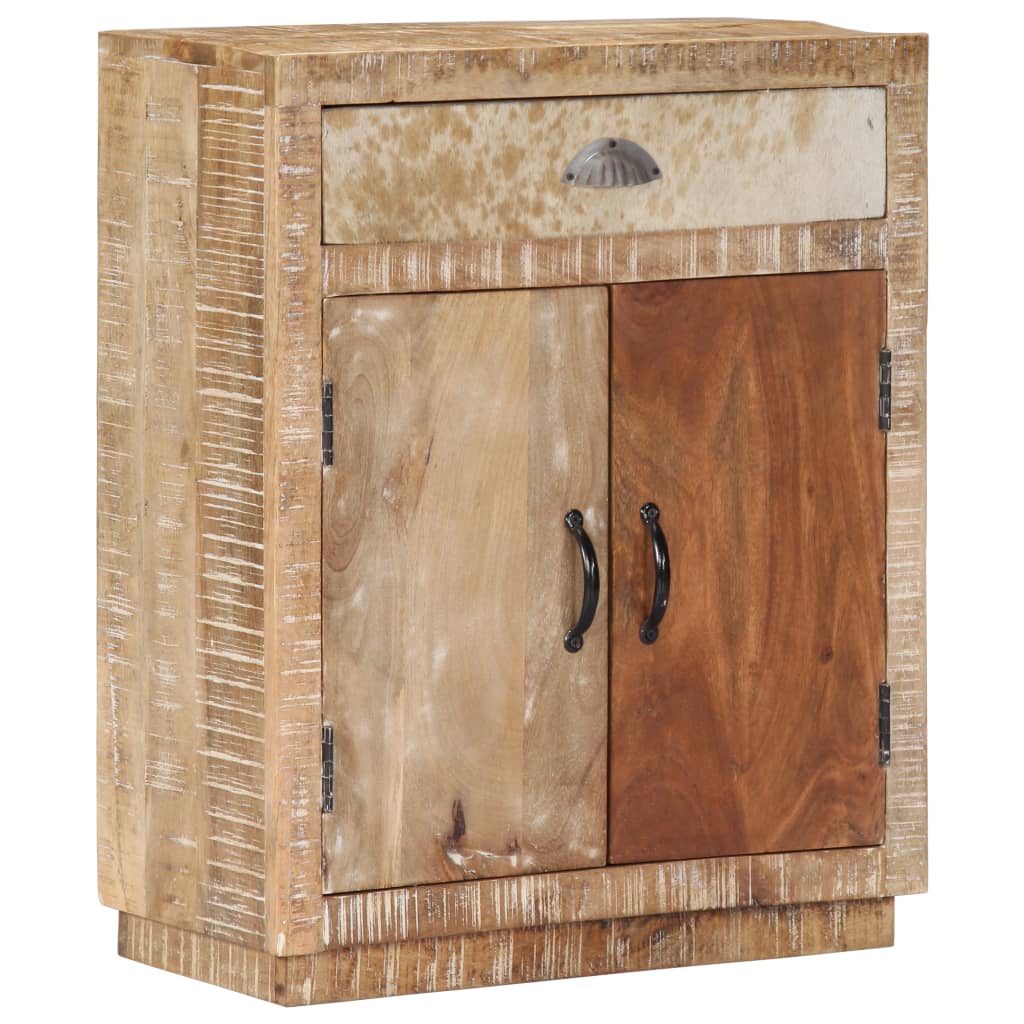 vidaXL Sideboard Buffet Storage Side Cabinet for Living Room Solid Wood Mango-11