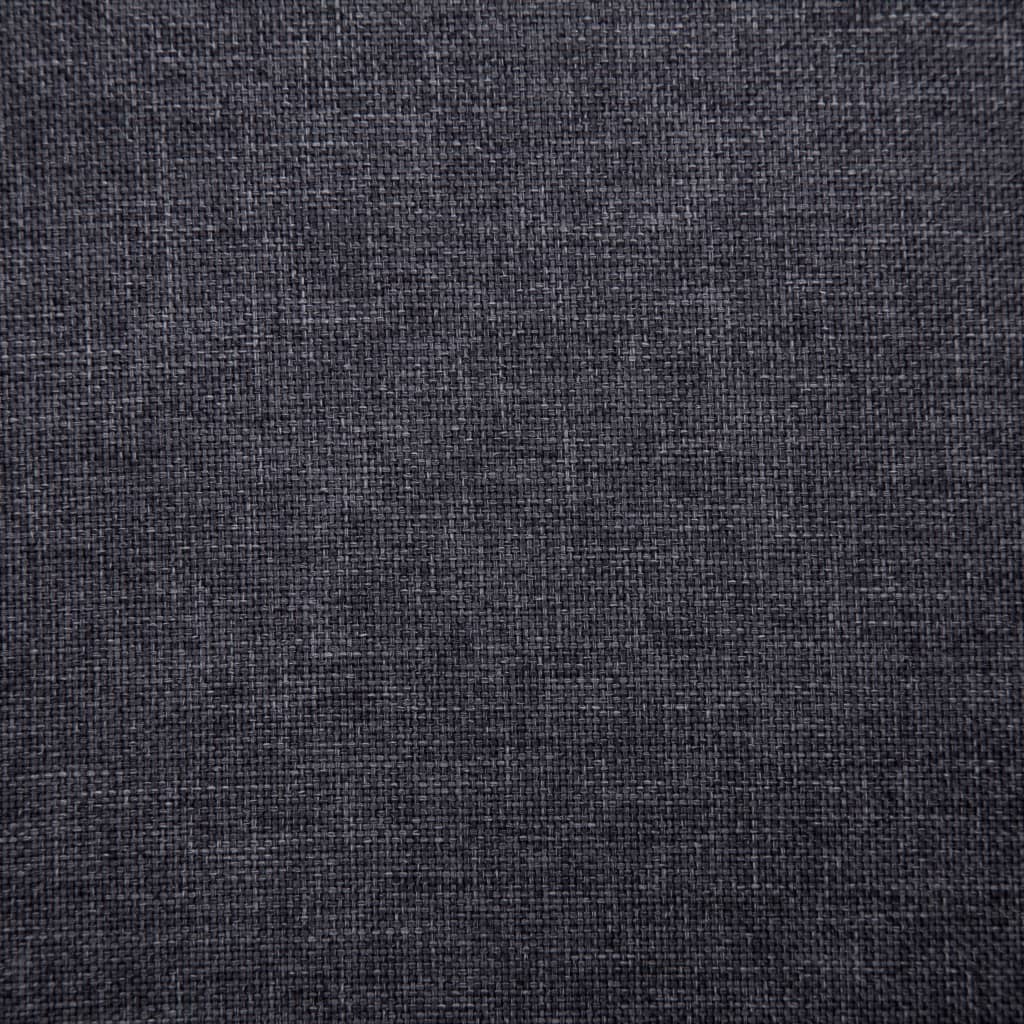 vidaXL Cube Armchair Dark Gray Fabric-3