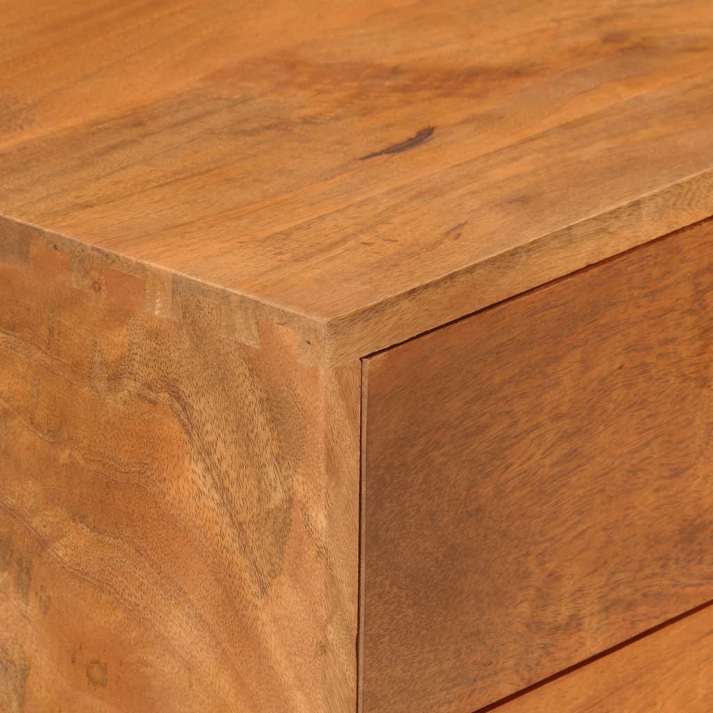 vidaXL Sideboard 33.5"x15.7"x27.6" Solid Mango Wood-1