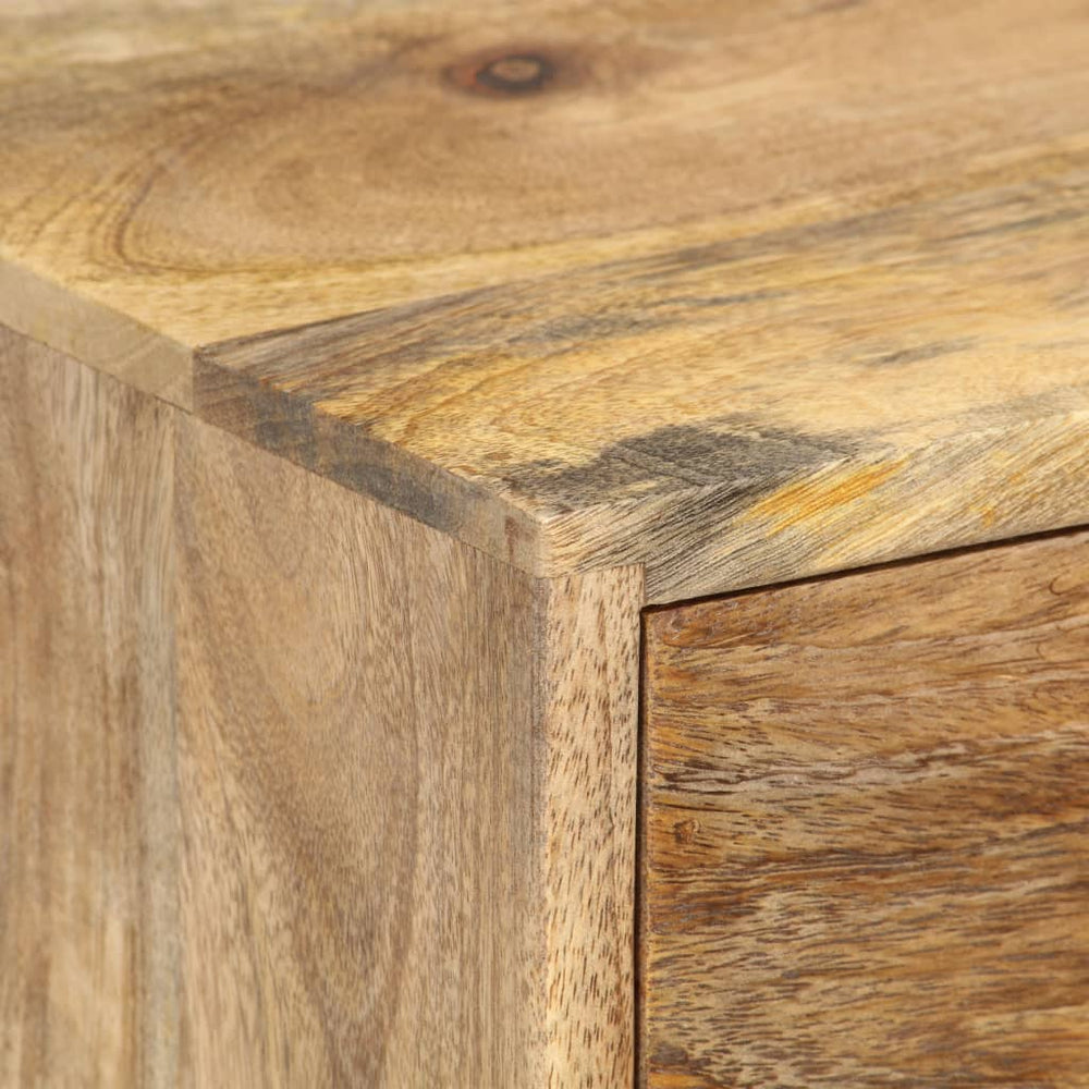 vidaXL Bedside Cabinet 14.2"x11.8"x23.6" Solid Mango Wood-1