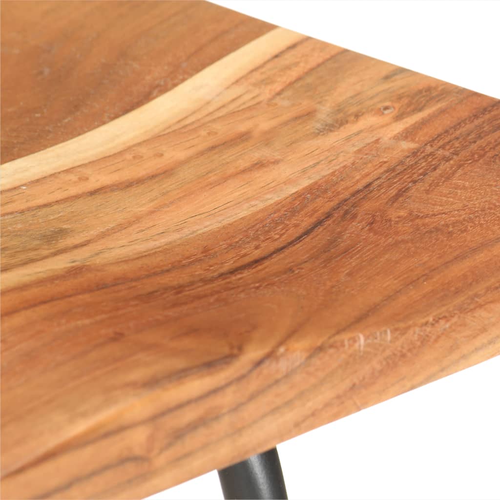 vidaXL Bar Stool Bar Seat Counter Height Stool for Pub Kitchen Solid Wood-10
