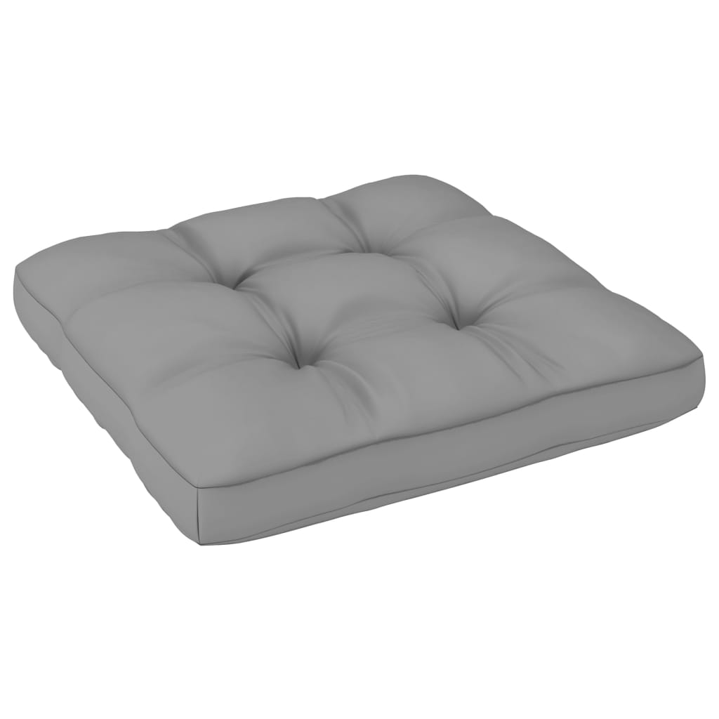 vidaXL 2 Piece Patio Lounge Set with Cushions Solid Wood Pine-11