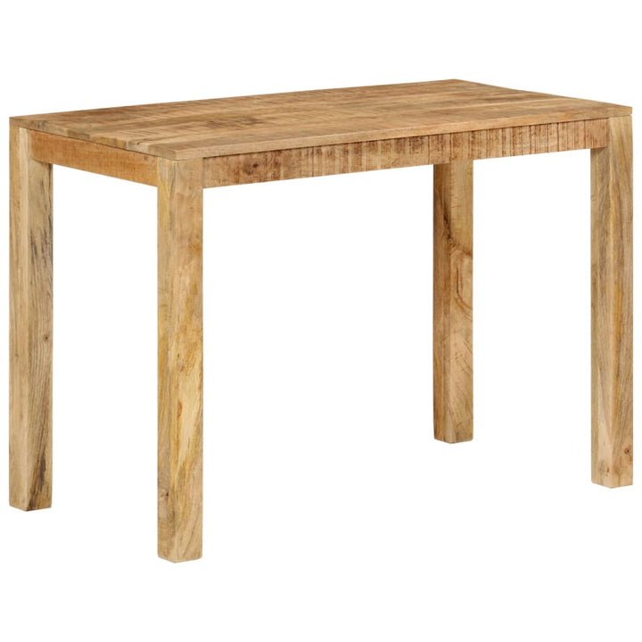 vidaXL Dining Table 43.3"x21.7"x29.9" Solid Wood Mango-7