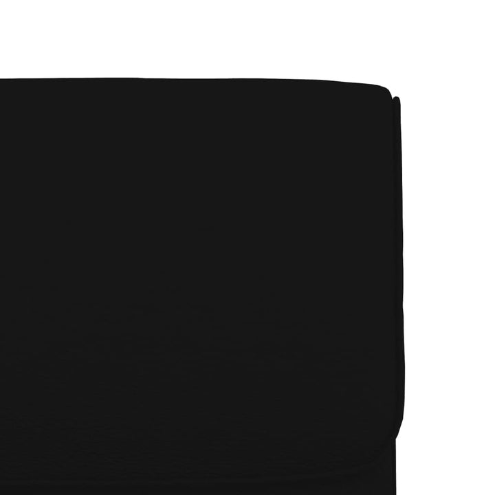vidaXL Lounge Chair Black 21.7"x25.2"x31.5" Faux Leather-4