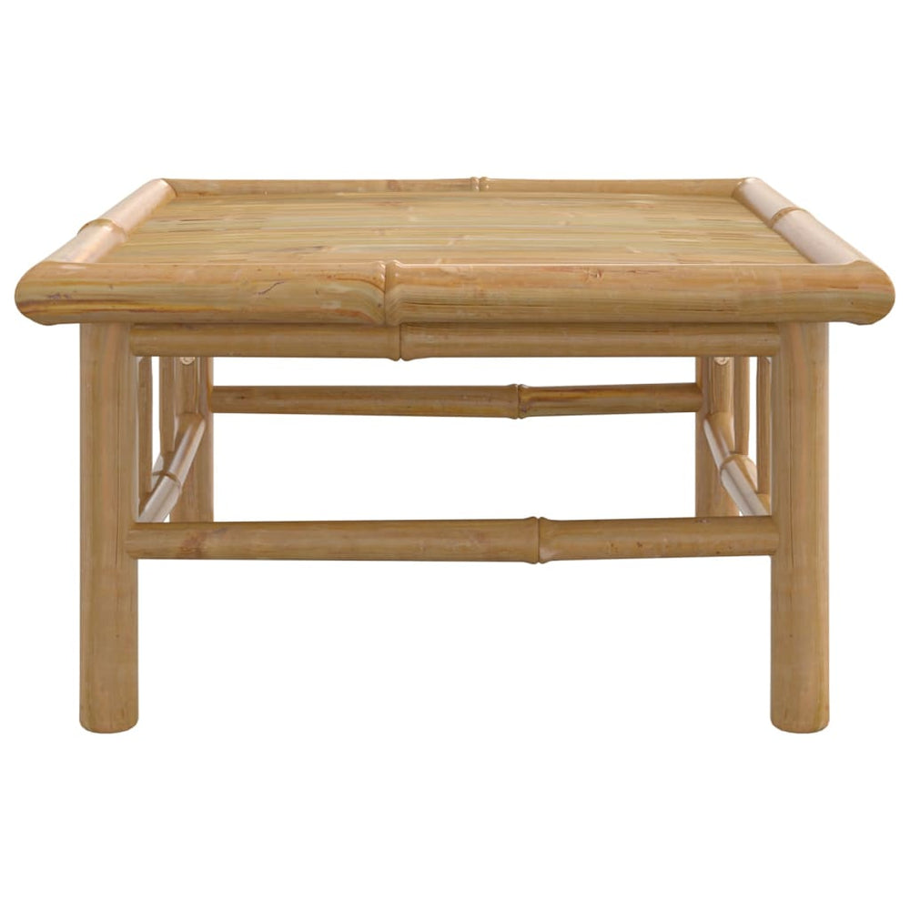 vidaXL Patio Table 25.6"x21.7"x11.8" Bamboo-1