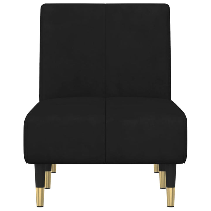 vidaXL Lounger Settee Lounge Sleeper Sofa Chair Bed Living Room Seating Velvet-14
