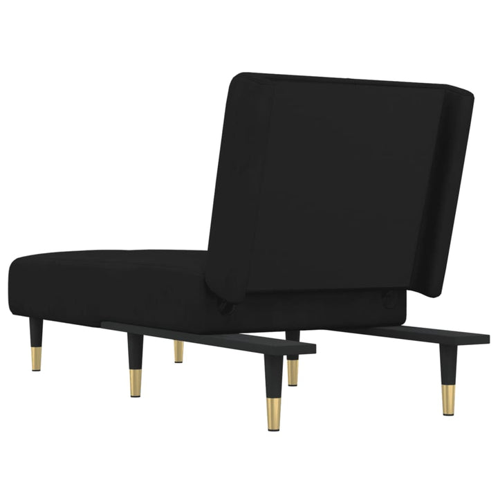 vidaXL Lounger Settee Lounge Sleeper Sofa Chair Bed Living Room Seating Velvet-15