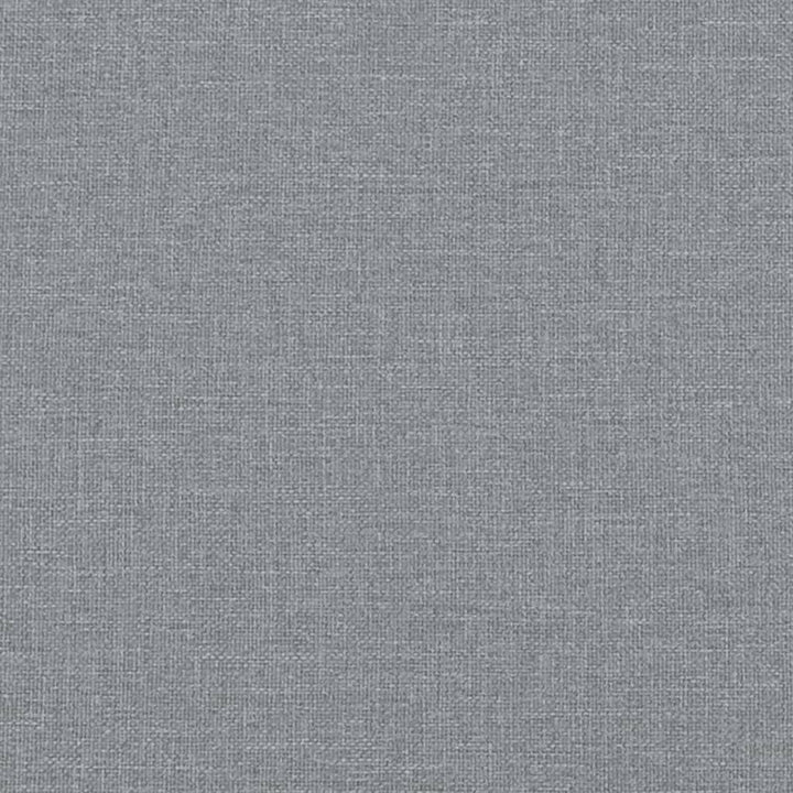 vidaXL Day Bed Light Gray 39.4"x74.8" Twin Fabric-5