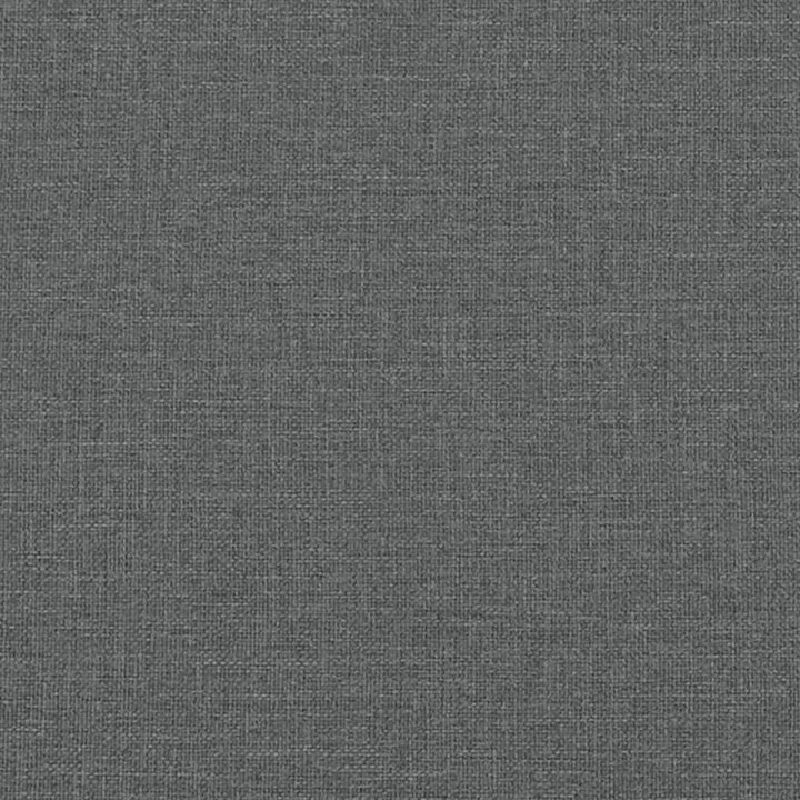 vidaXL 3 Piece Sofa Set with Cushions Dark Gray Fabric-5
