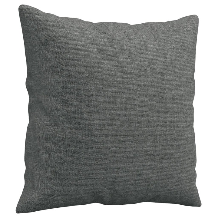vidaXL 3 Piece Sofa Set with Pillows Dark Gray Fabric-4