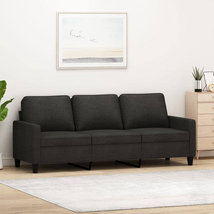 vidaXL Sofa Chair Upholstered Accent Armchair Sofa Comfort Dark Gray Fabric-1